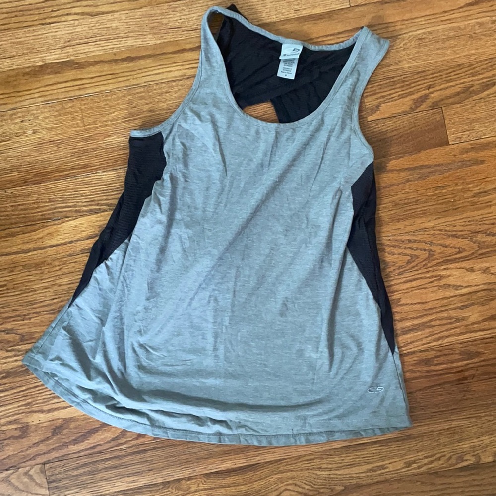 Open back workout tank